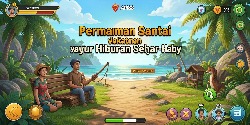 Tampilan gameplay menarik dengan grafik cerah dan animasi halus.