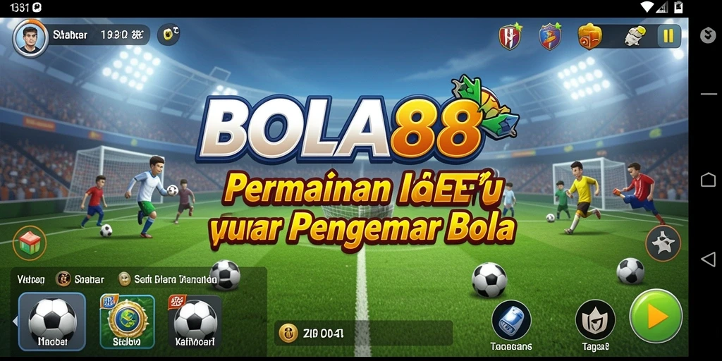 Tampilan gameplay <strong>BOLA88</strong> yang menarik dan penuh warna.