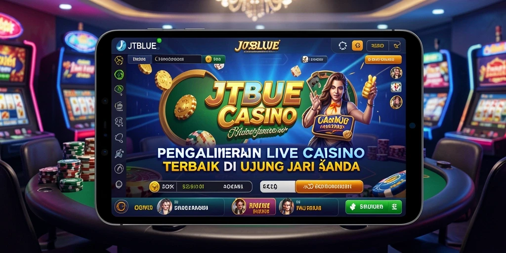 Tampilan menarik dari gameplay Live Casino yang menegangkan.
