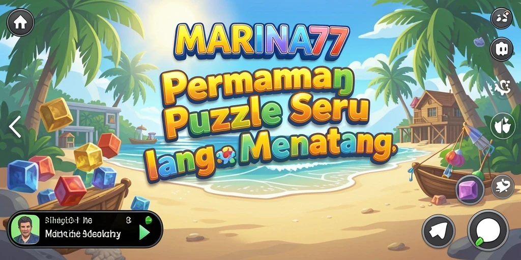 Tampilan gameplay menarik dari <strong>MARINA77</strong> yang memadukan puzzle menantang.
