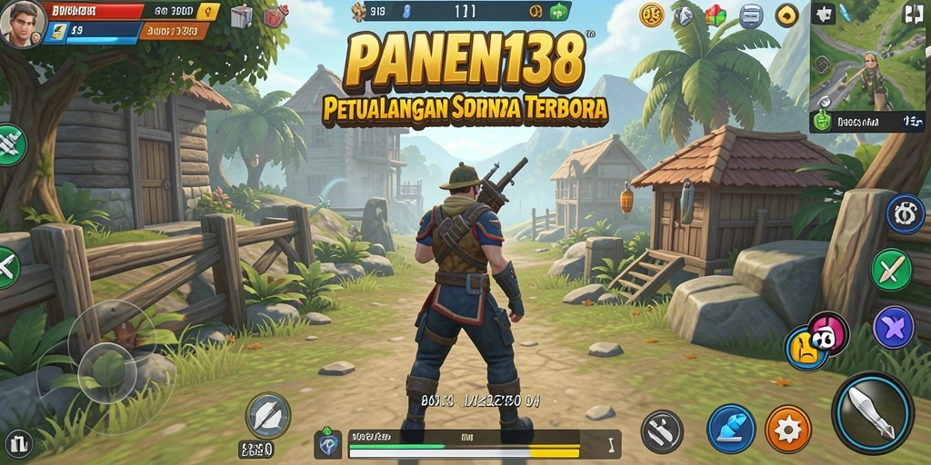 Tampilan gameplay seru di dunia terbuka PANEN138.