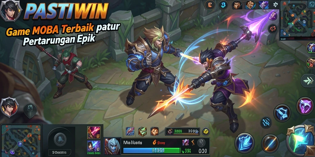Gameplay seru dan aksi mendebarkan di PASTIWIN.