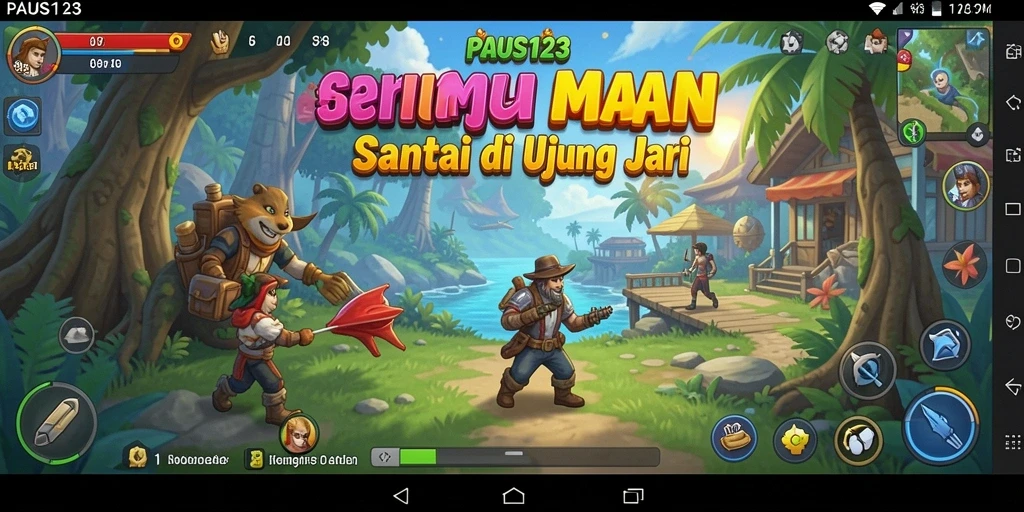 Screenshot penting dari gameplay PAUS123 yang menunjukkan momen seru.