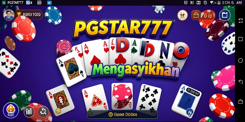 Tampilan menarik dari gameplay PGSTAR777 yang menampilkan keasyikan bermain Domino.