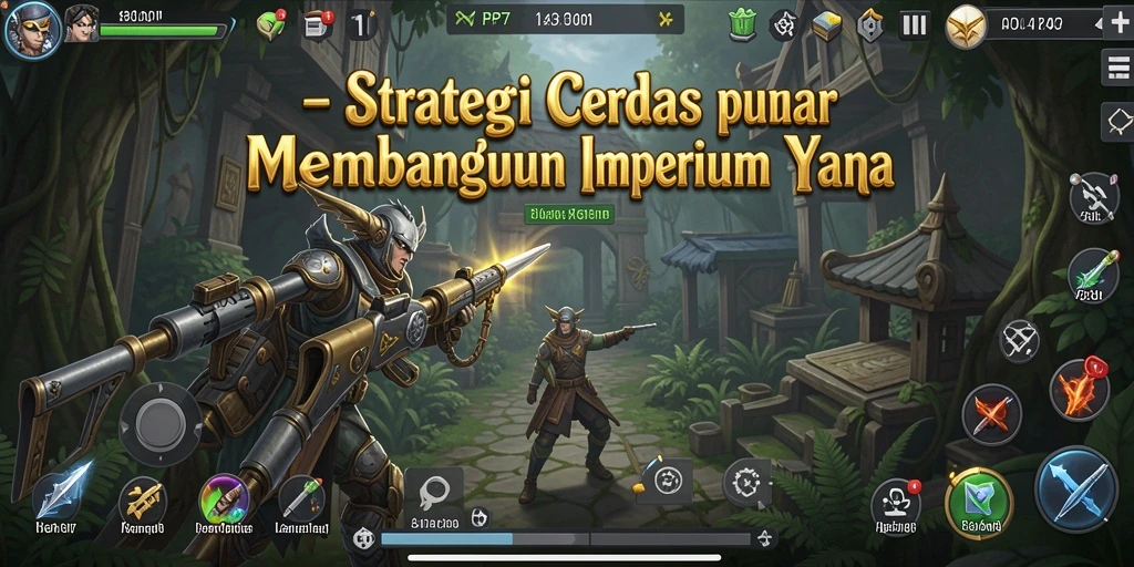 Tampilan gameplay PP7 dengan aksi strategi yang mendebarkan.