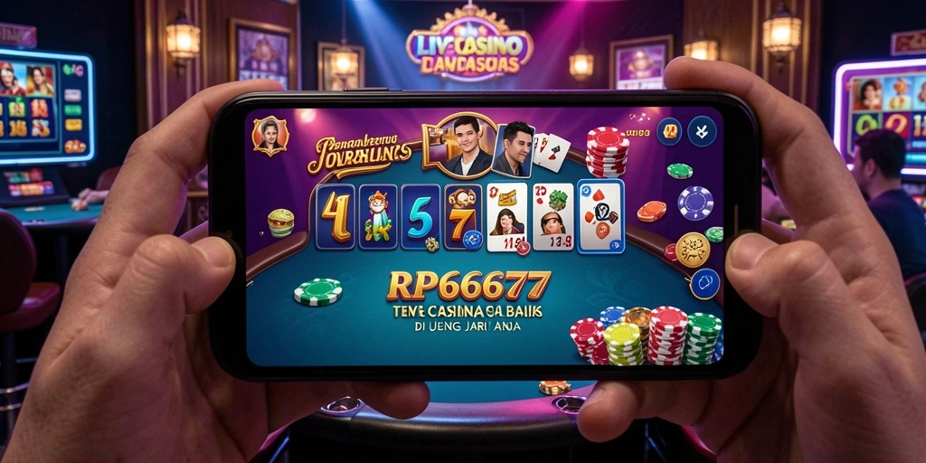 Gameplay menarik RP6677 dengan dealer langsung yang profesional.