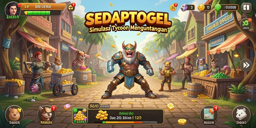 Tampilan gameplay Tycoon yang menarik dan interaktif.